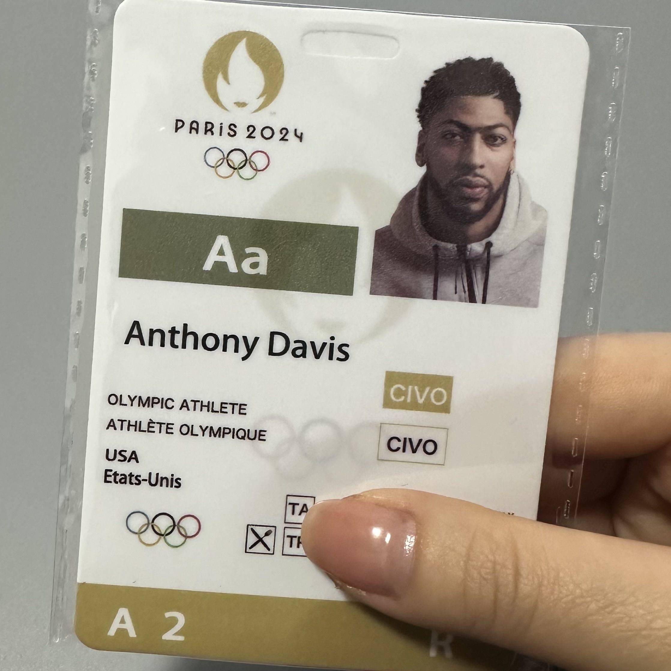 Anthony Davis 【with lane rope】