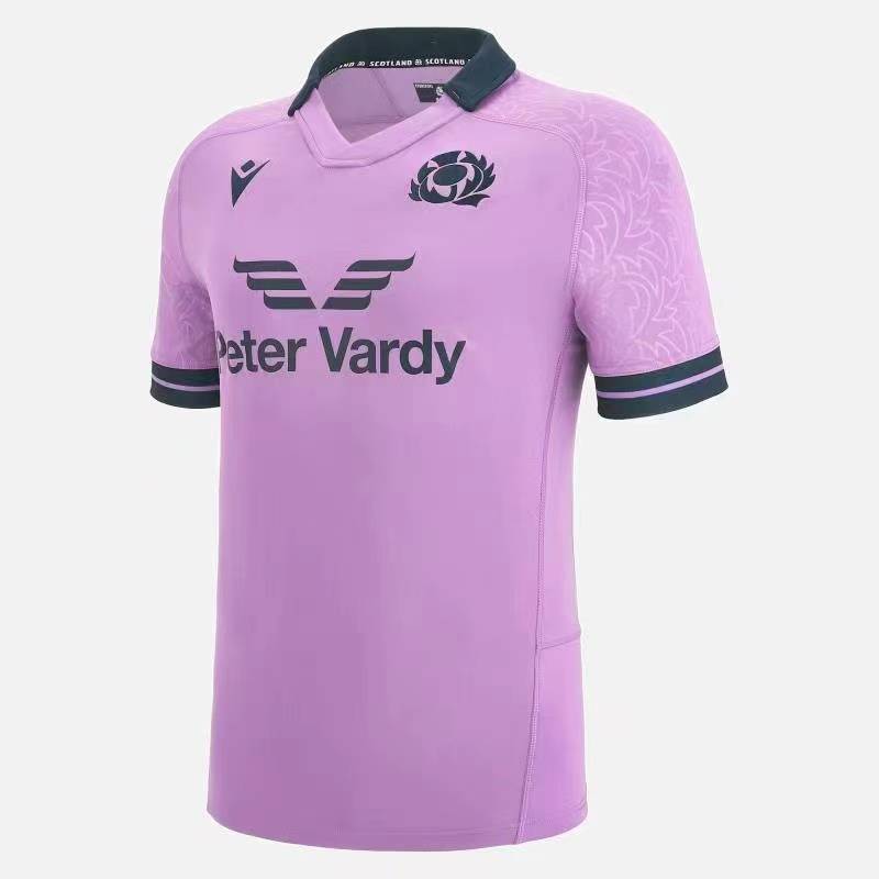 22-23 England Scotland Rhino Rhicarius Cardif to home football clothes short-sleeved top NRL British training suit
