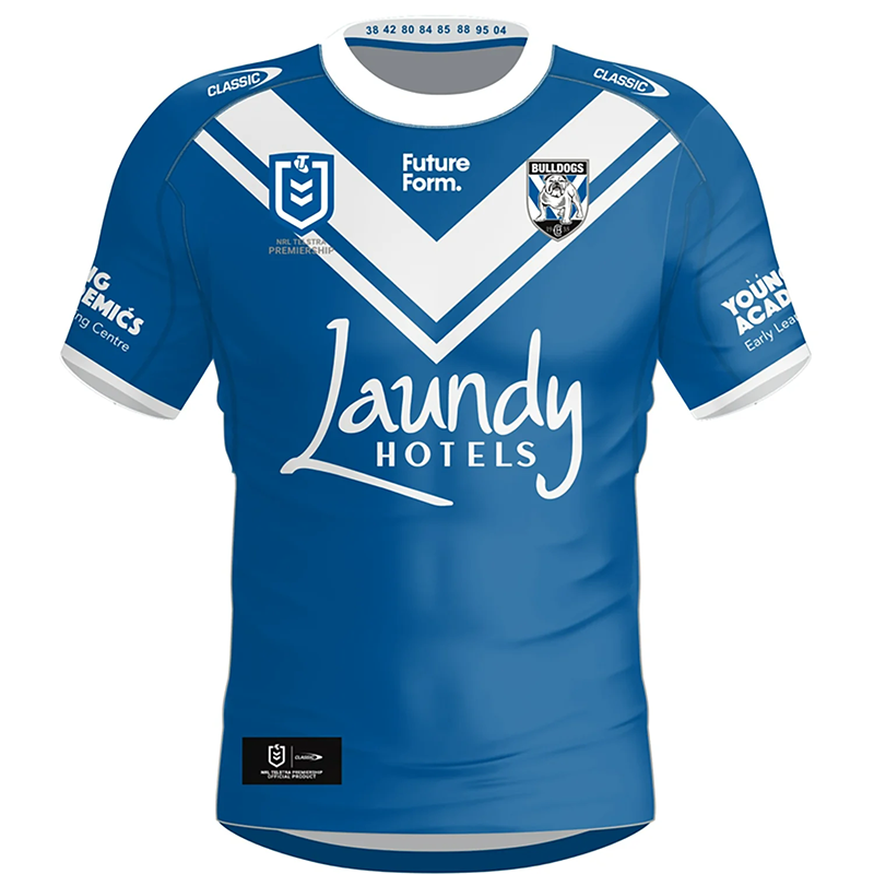 2024NRL Australian Assault Manli Hawk Shark Knight Short -sleeved Rugby Server Shark Rugby