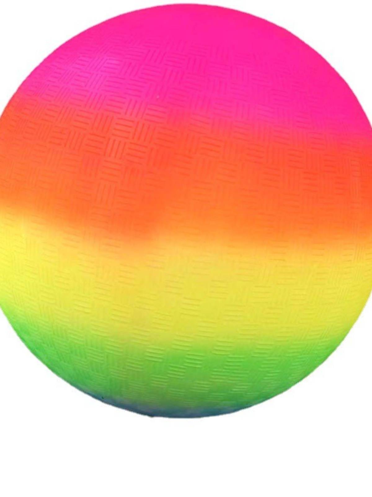 Large 9 -inch thickened Rainbow Player Ball Children's Elastic Passion Paper Toys Kindergarten Make Fuck Ball