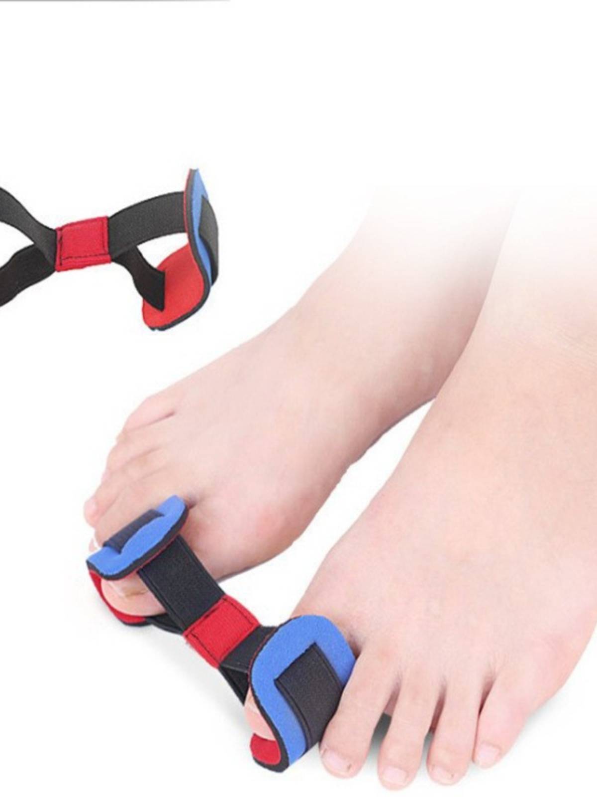 Chinese brand thumb over turning corretor exercise with large foot bones and toe tensor rehabilitation strength foot elastic bands