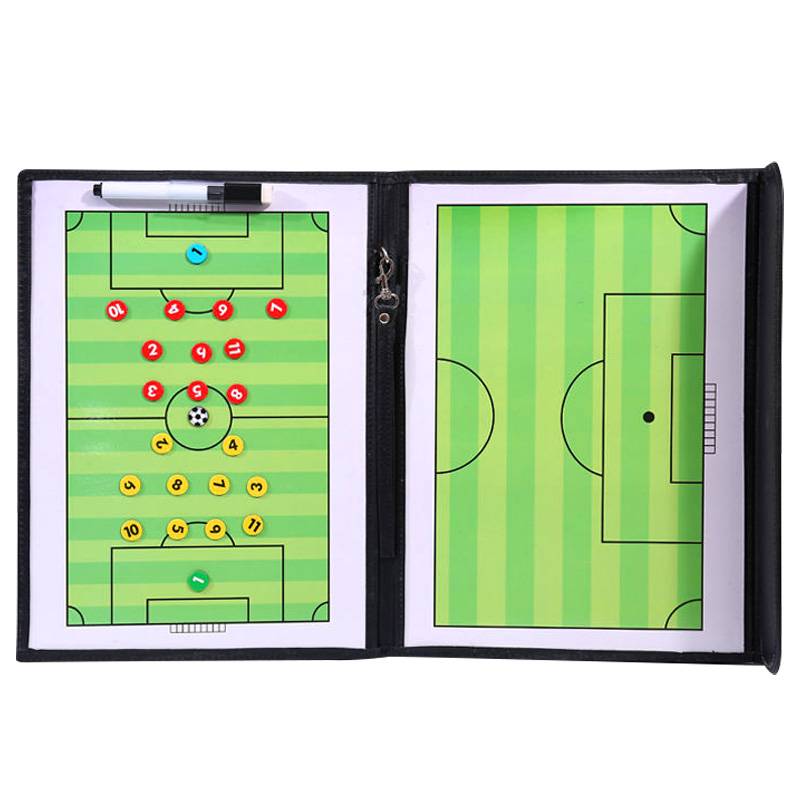 Soccer platinum-coated magnetic-basket-basket slab coaches with a board pen
