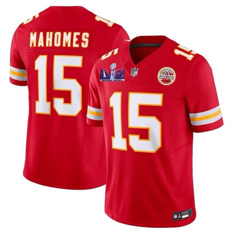 NFL rugby jersey Chiefs Emperor 87kelce#15#32bolton#4rice embroidery jersey