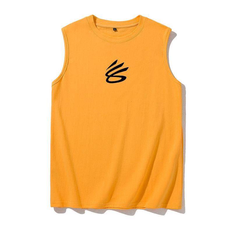 Curry Basketball Vests American Training Services Speed dry and loose men's sports jersey running fitness hurrying sleeveless T -shirt