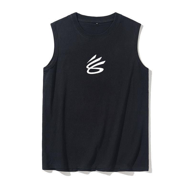 Curry Basketball Vests American Training Services Speed dry and loose men's sports jersey running fitness hurrying sleeveless T -shirt
