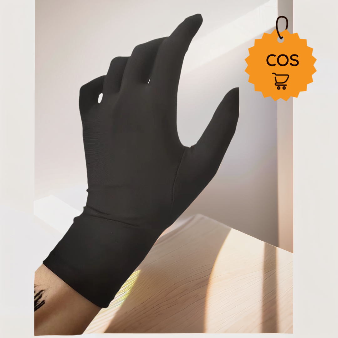 Jewelry Watch Store Shopping Guide Animation Exhibition COS transformer Teacher Student thin elastic paste luxury gloves