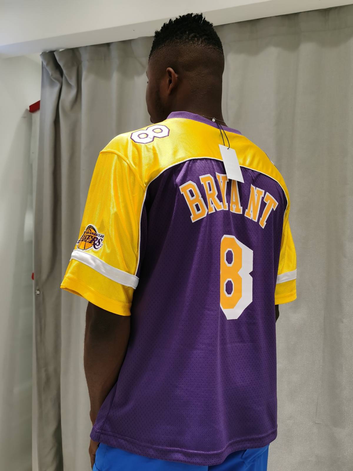 Kobe James retro jersey network eye speed dry embroidery basketball rugby uniform short -sleeved T -shirt