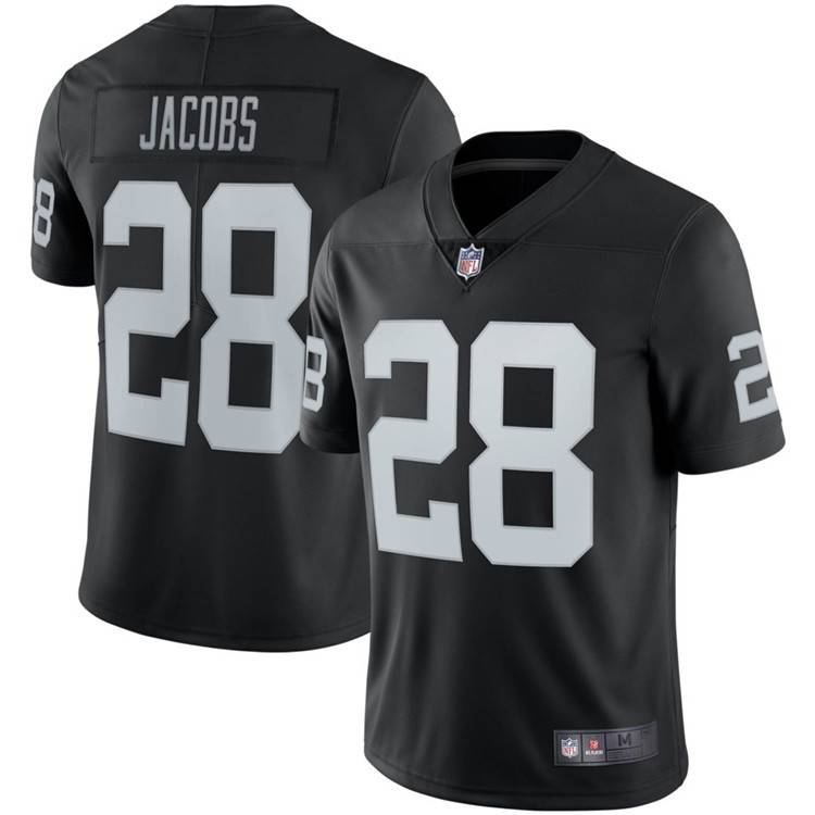 New Embroidery Adams #17 Carr #4 Men Jacobs #28 Short -sleeved Rugby Jersey