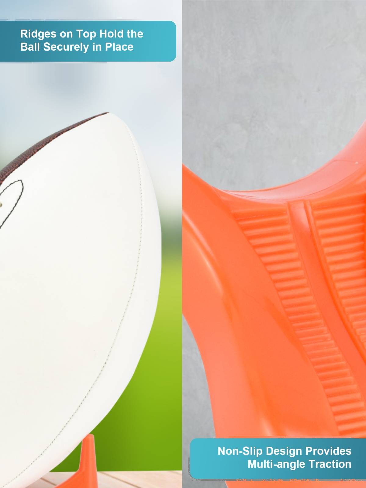 New Balls Football Place the base American rugby ball seat