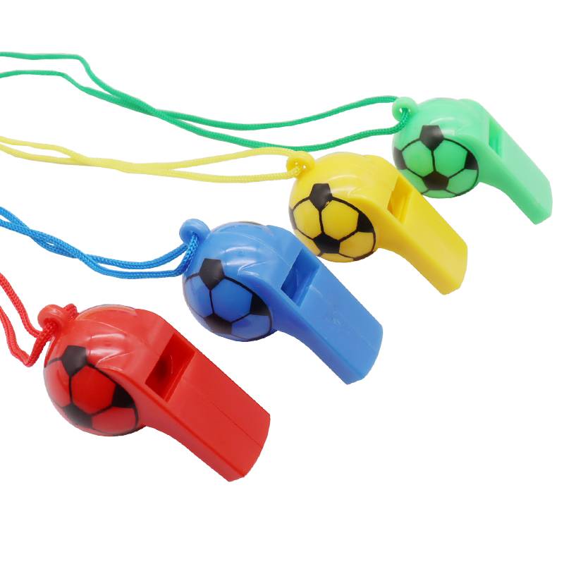 Plastic color with rope whistle, referee whistle whistle, children whistle, whistle ok whistle BB whistle