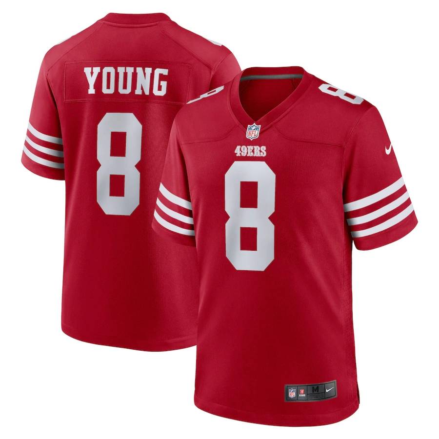 NFL rugby uniform 49ERS San Francisco 16#Montana80#Rice8#Young#21 embroidered jersey