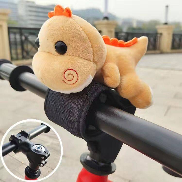 Yellow dinosaur handlebat