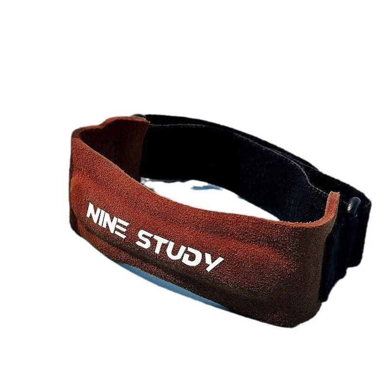 Cowhide bone bone with men and women running badminton professional sports protective knee half moonboard basketball knee pad protection belt
