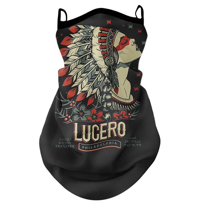 Motorcycles and locomotive Riding sunscreen mask Harley hanging head scarf Summer men and women ice sensation anti -ultraviolet triangle neck case