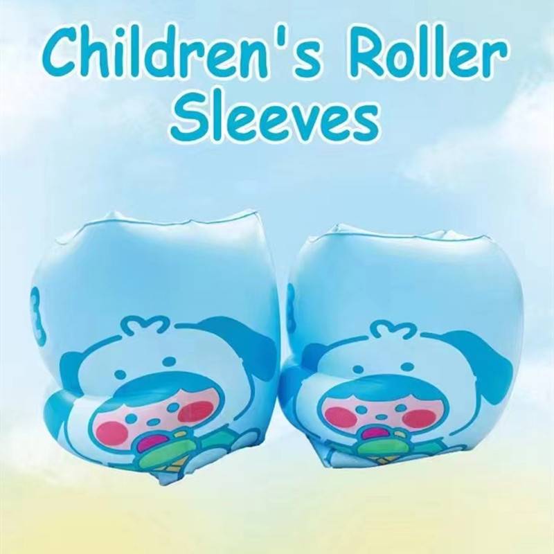 Rolling Blue Puppy [Suitable for 30-160 catties] Safe double airbags