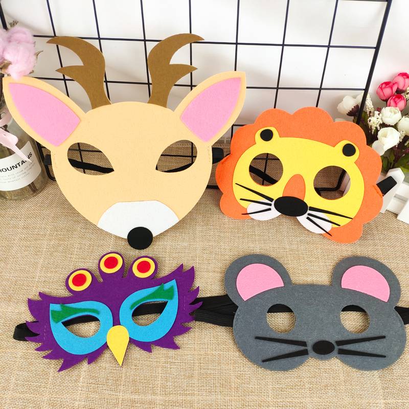 Hibao Journey to the Journey Mask Children's Performance Cartoon Mask Mask Kindergarten Drama Stage Cos eye mask