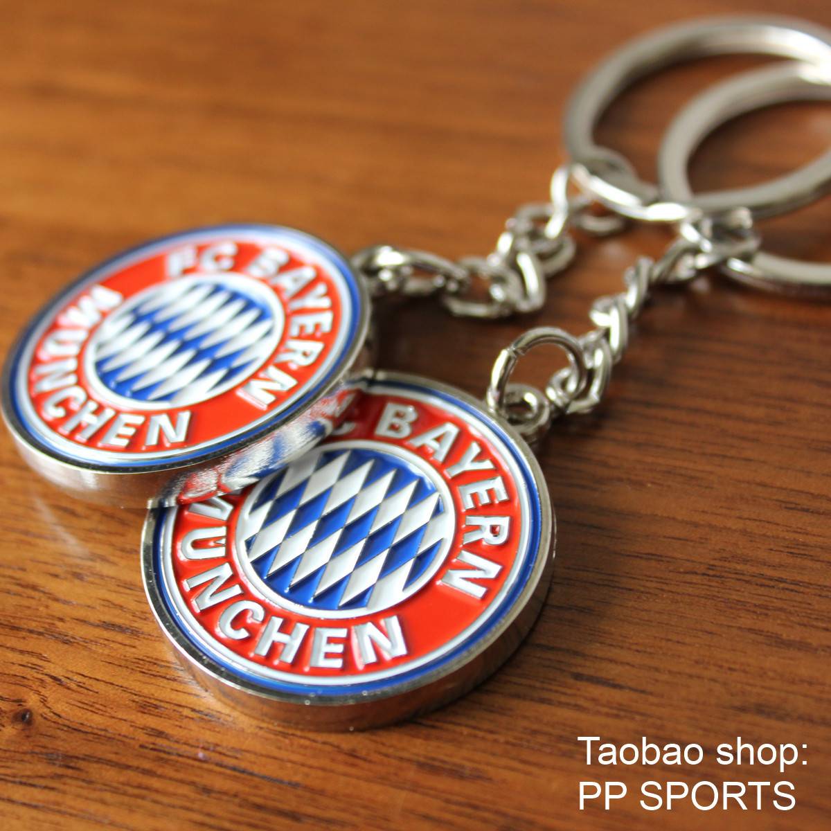 Bayern Munich Bayern FC BAYERN Football Fan Simultaneous Team Badge Bichels Keychain