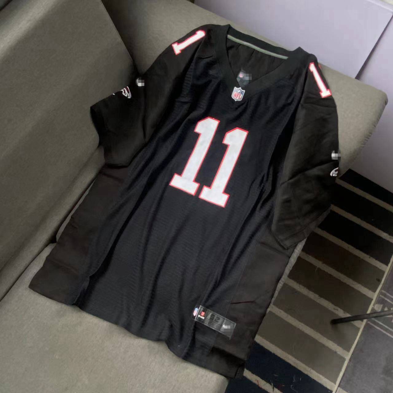 SUPER HOT, HIP-HOP, COOL-LOOKING FOOTBALL SHORT-SLEEVED D12