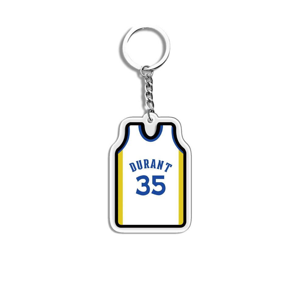 Durant white fun keychain