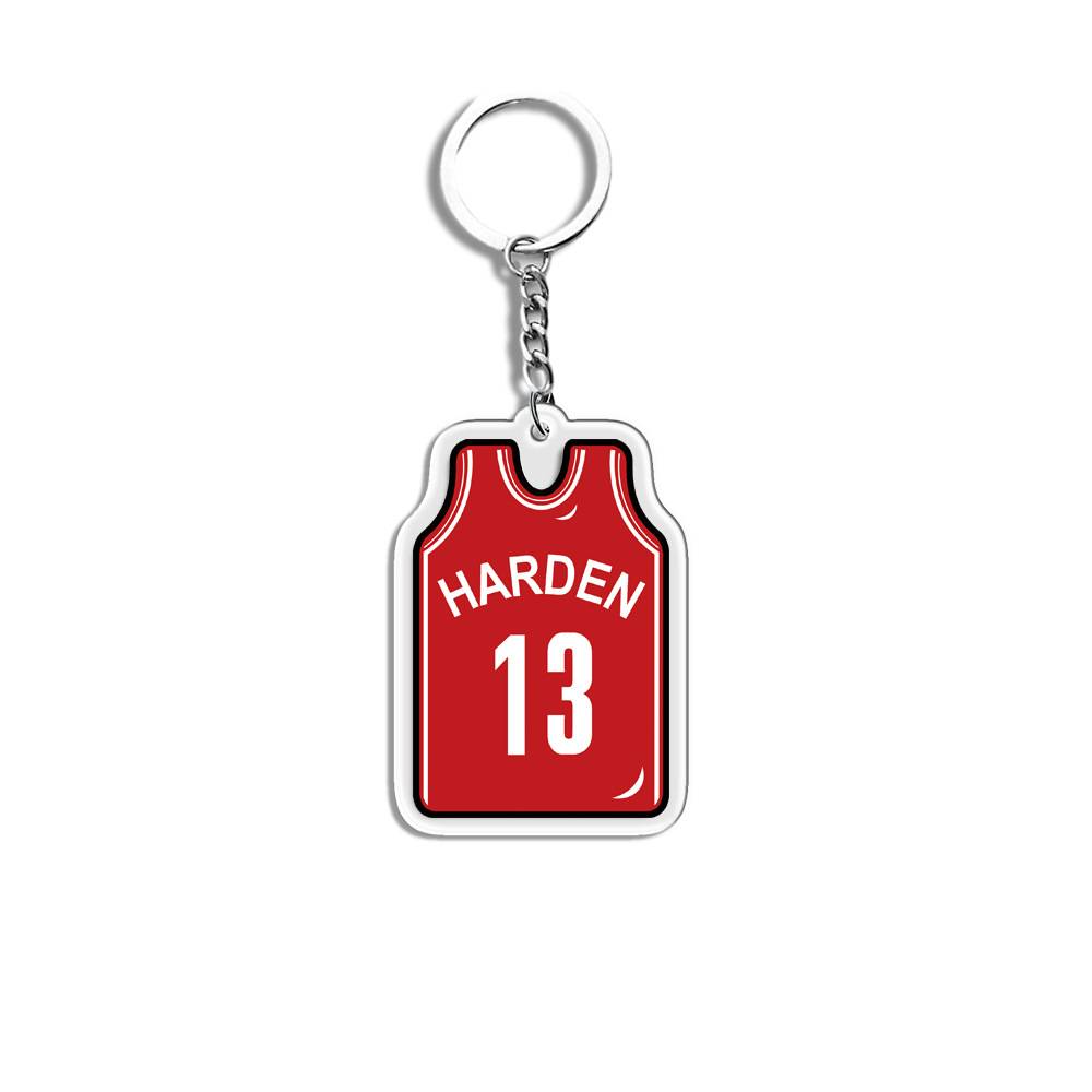 Harden Red Fun keychain