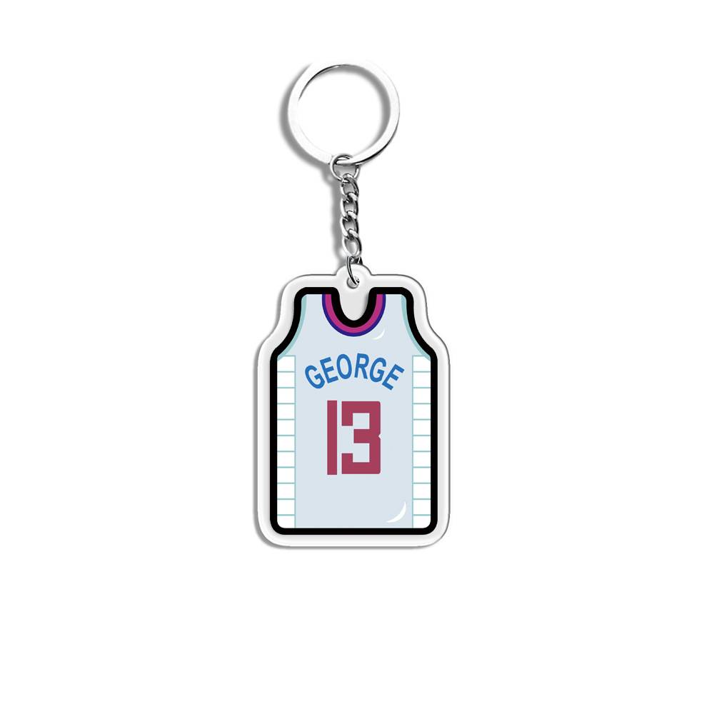 George white fun keychain