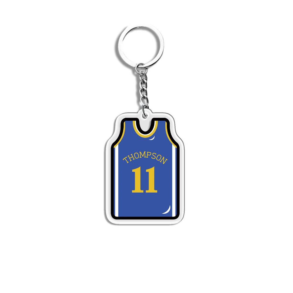 Thompson blue fun keychain