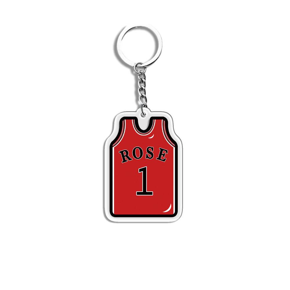 Ross red fun keychain