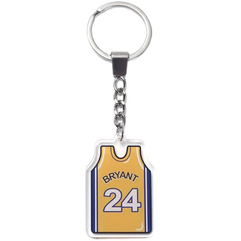 Kobery James Owen Durant Averrson basketball jersey keychain jewelry endors