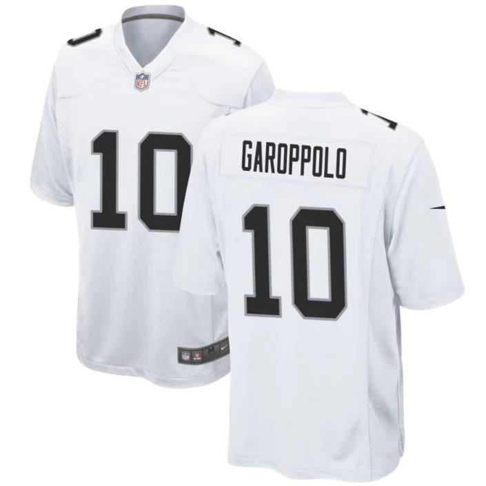 Las Vegas Raders Raiders Rugby Uniform No. 10 GAROPPOLO Jersey Male Competition Training