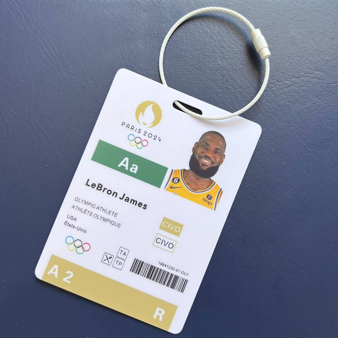 Cool Star Pendant NBA Basketball Participating Card Pendant Chris Paul James Family Fan Card