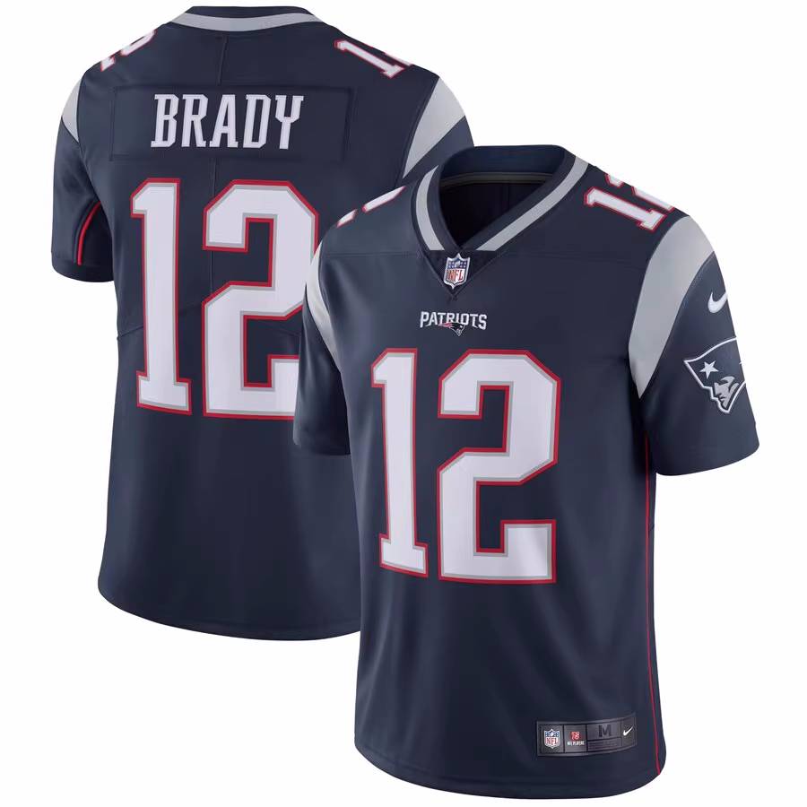 NFL American Rugby Union Patriots New England Patriot team Brady Bredi jersey
