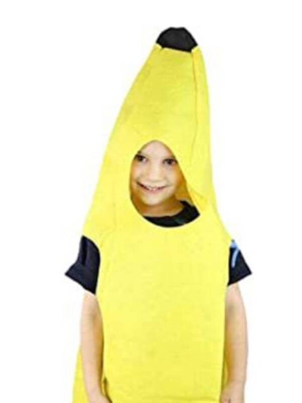 Big Banana clothes cos Fruit Fruit Fruits Fruit Children Adult Parent -Child Graduation Starting School Funny Clothing