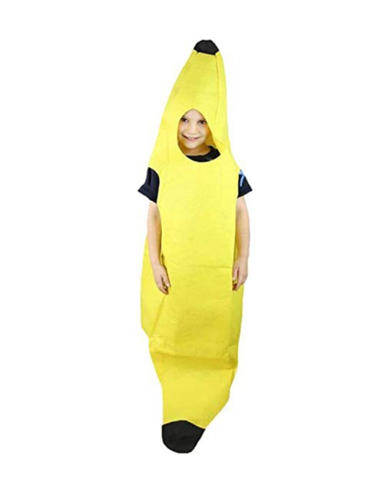 Big Banana clothes cos Fruit Fruit Fruits Fruit Children Adult Parent -Child Graduation Starting School Funny Clothing