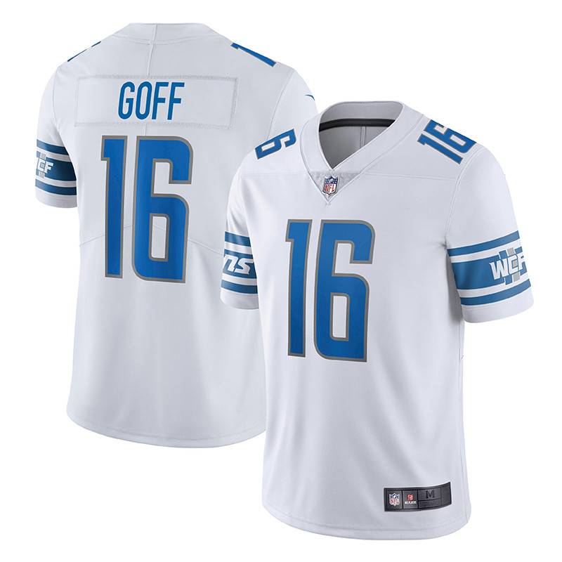 NFL Detroit Lion Detroit Lions Rugby Uniform No. 16 Jared Goff Skills Sportswear Man