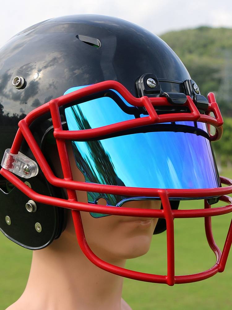 American rugby helmet girma GY/Epicfeat rugby mask shading mirror colorful reflector Visor