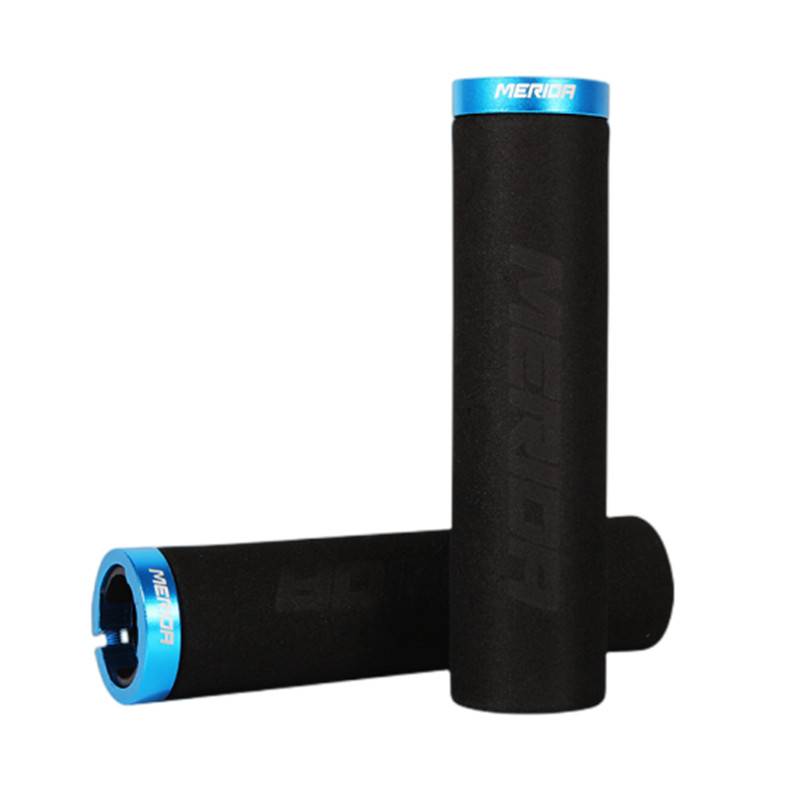 Merida bicycle handlebars lock the dead sponge car handlebar handlebar anti -slip wear -resistant bicycle grip accessories