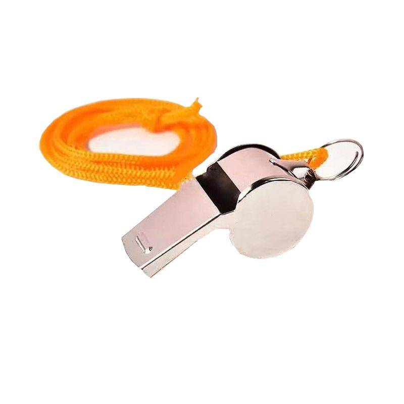 Coach referee race whistle metal sports basketball football military training stainless steel survival unproop high frequency