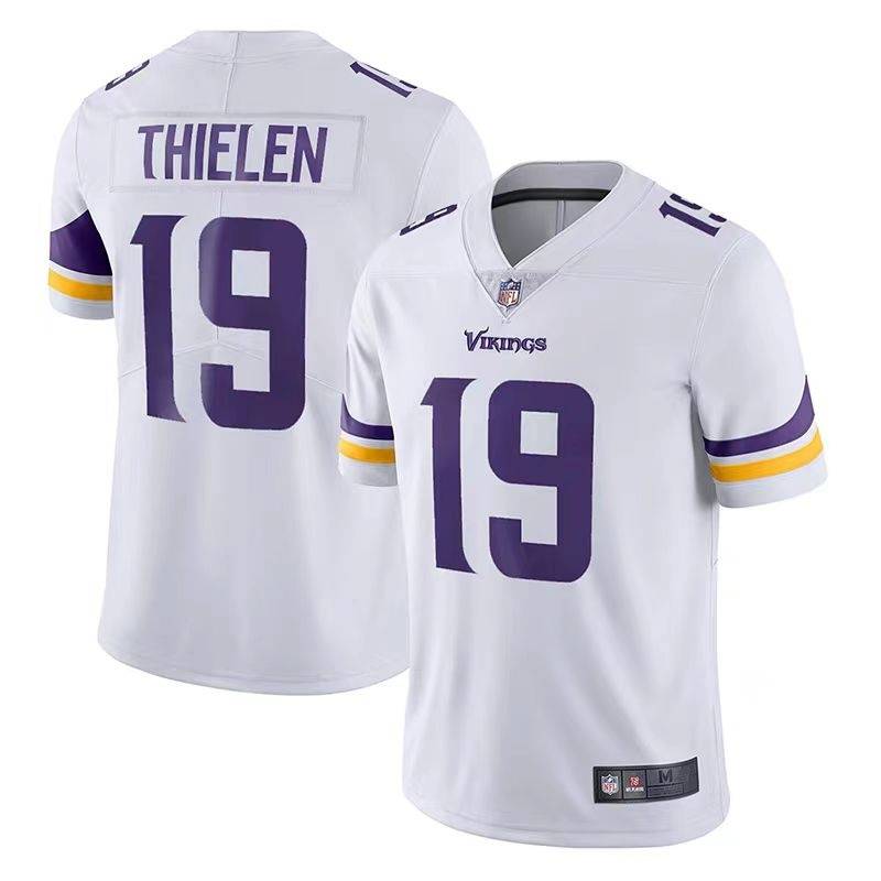 NFL rugby clothing Weijing people Minnesotavikings leisure sports training ball No. 19 Thielen