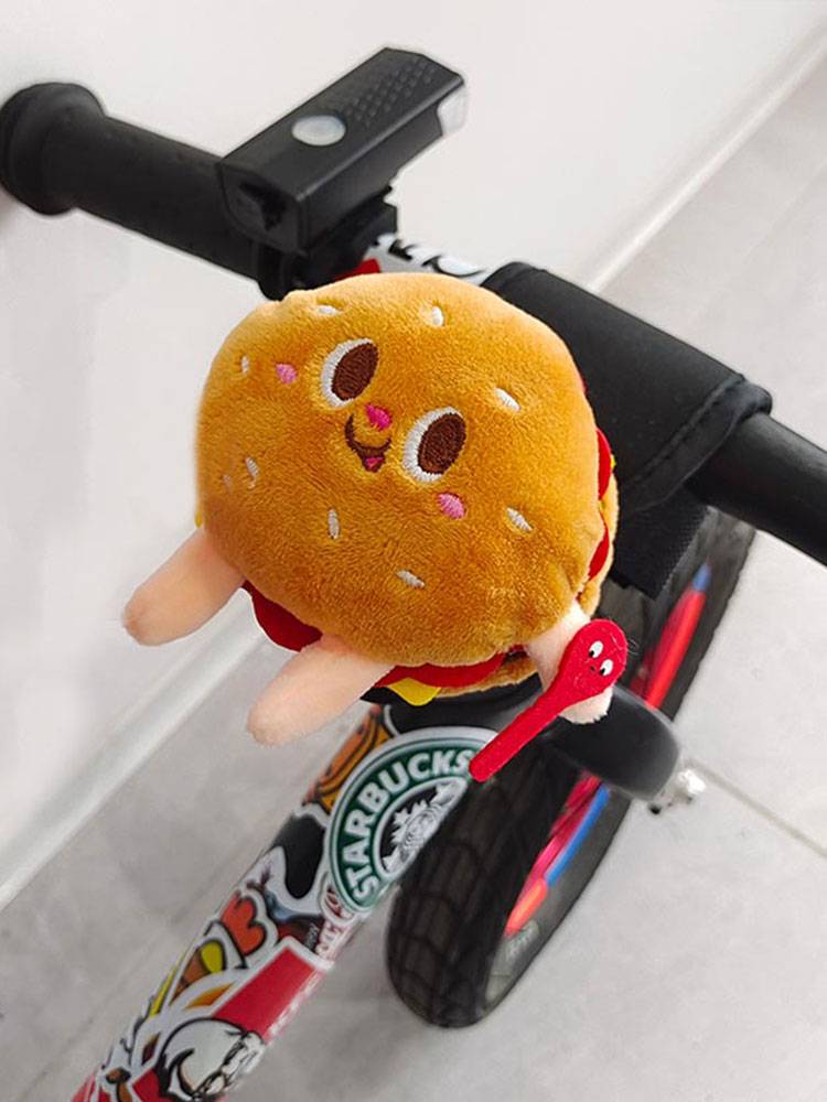 Balanced car decorative anti -collision chest and handlebar protection set cool car, a cool car, a doll Ultraman children's bicycle accessories