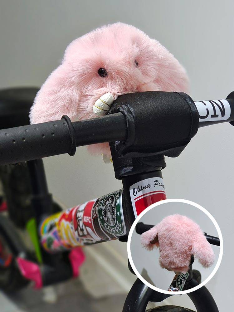 Balanced car decorative anti -collision chest and handlebar protection set cool car, a cool car, a doll Ultraman children's bicycle accessories