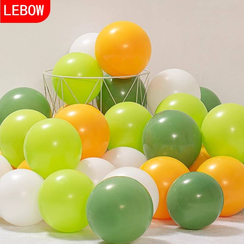 [10 -inch] Avocado green+matte light green+white+lemon yellow [100]