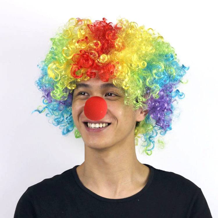 (Average) Wig A+red nose