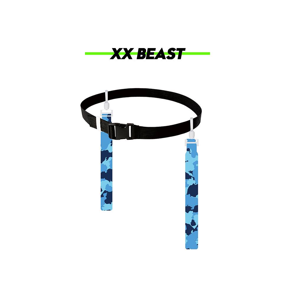 Camouflage blue air deduction