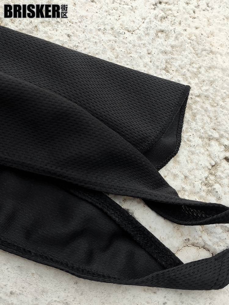 Durag Bao Touna Hiphop West Coast Black Street Personalized Bandit Rap BBOY Street Dance Pirate Hat