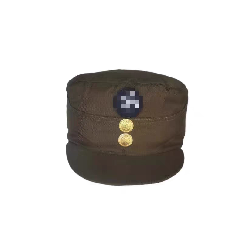 Baga Hat Taoism Performing the Holding Stage Hat Martyrs Hat Japanese Soldiers Surveying Warm and Real Ear Men and Women Funny