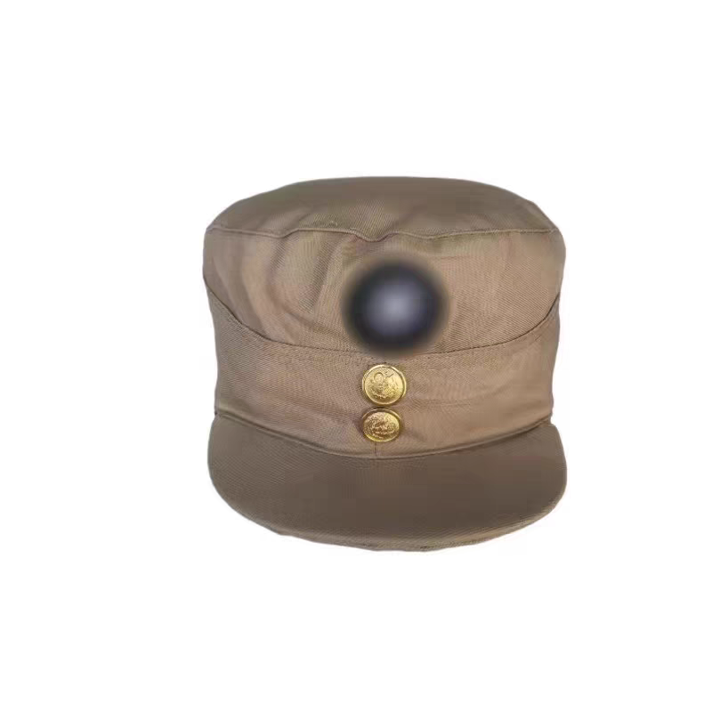 Baga Hat Taoism Performing the Holding Stage Hat Martyrs Hat Japanese Soldiers Surveying Warm and Real Ear Men and Women Funny