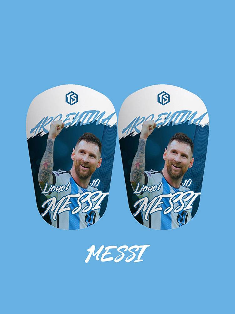 Tuobai PE mini material Cristiano Ronaldo surrounding player DIY personality custom football sports leg protection board gift