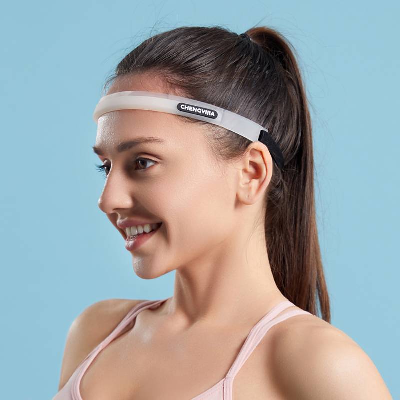 Silicone guidance sweat with male sports sweat absorption strand the lead with sweat and sweat, sweat and anti -sweats, women riding, running basketball anti -sweat resistance belt