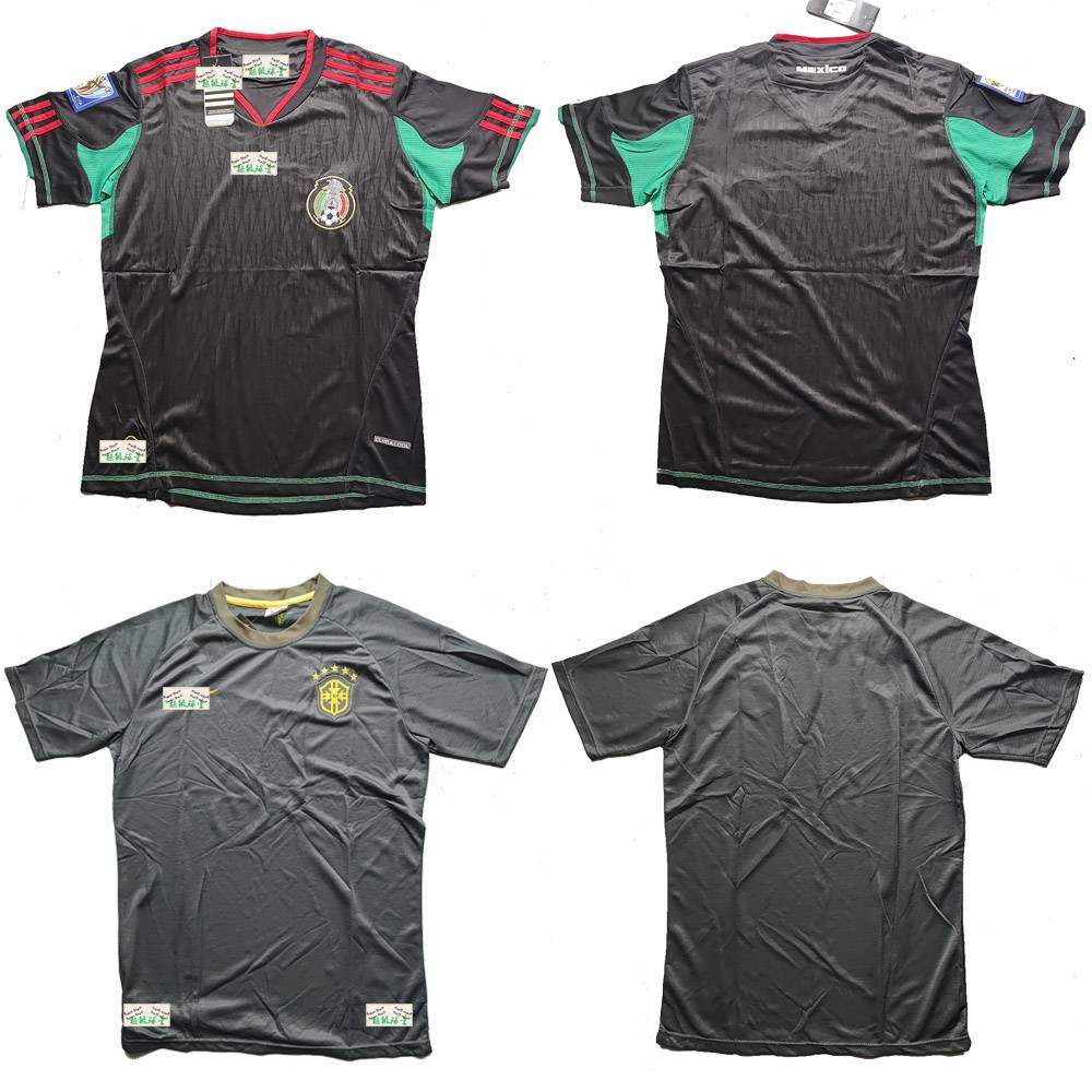 2010 World Cup short -sleeved retro football uniform promotion sells German Brazil, Argentine, Dutch, Mexico