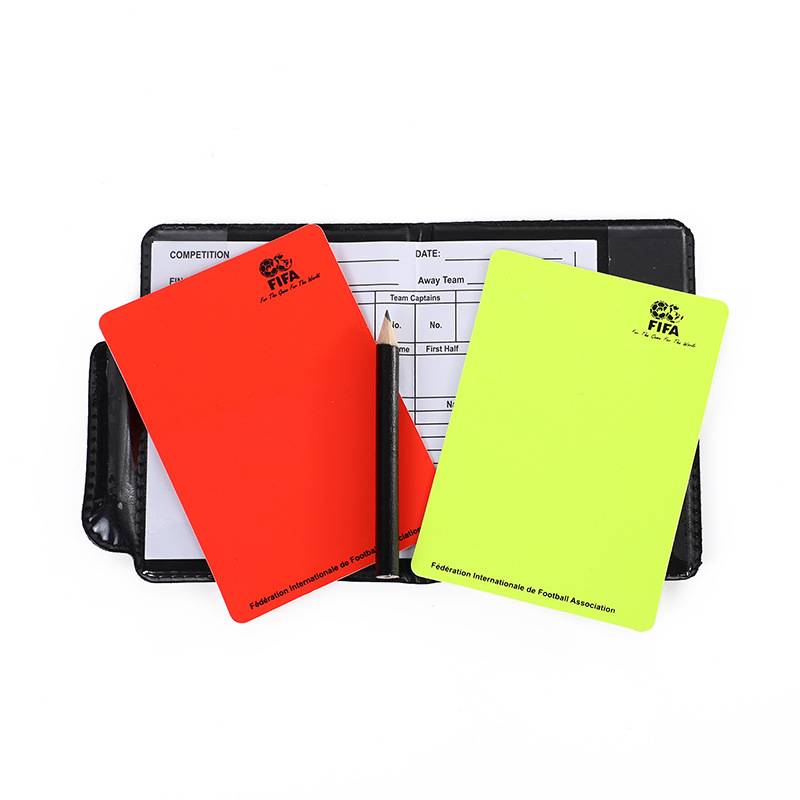 Official red and yellow cards in the game [1]